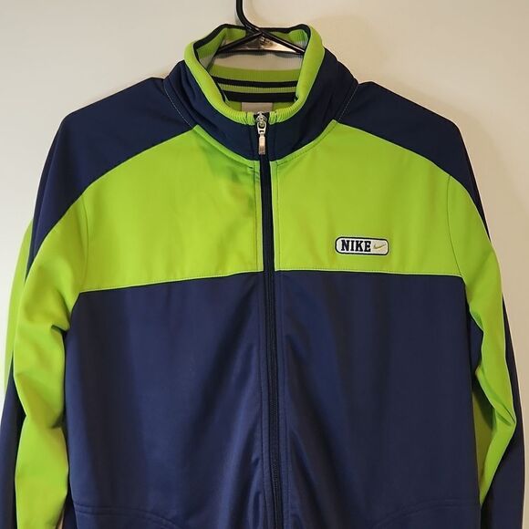Nike Full Zip Track Jacket Seattle Seahawks Colors Unisex Sz XL 16-18 EUC NICE! - Picture 5 of 12